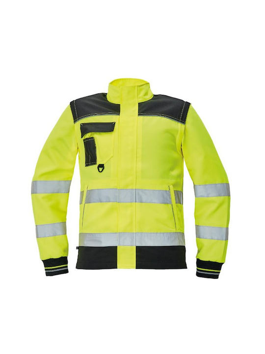 Work Jacket Yellow - Knoxfield HV Jacket Yellow