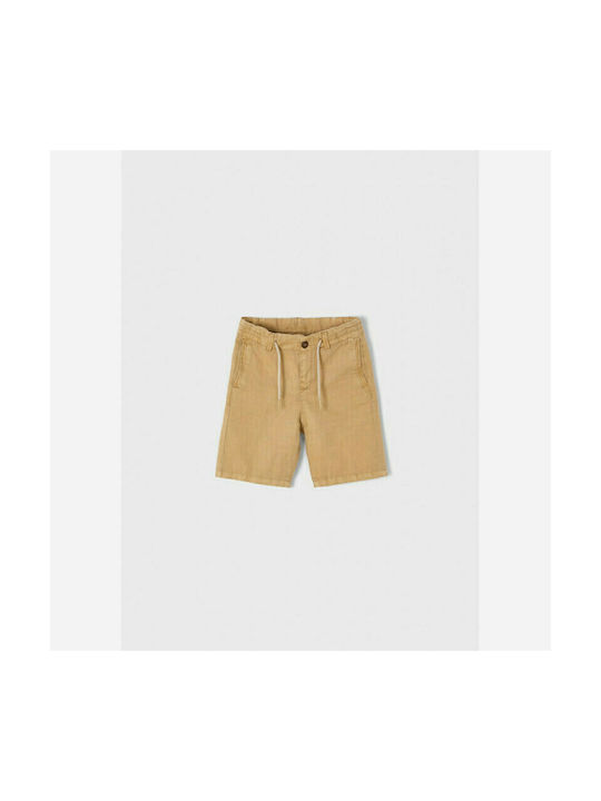 Mayoral Kids Shorts/Bermuda Fabric Brown