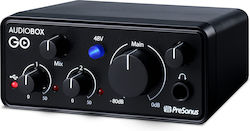 Presonus Εξωτερική Επαγγελματική Κάρτα Ήχου AudioBox GO Κάρτα Ήχου Συνδεσιμότητα USB