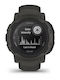 Garmin Instinct 2 Solar 45mm Waterproof Smartwatch with Heart Rate Monitor (Graphite)