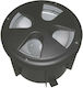 Elvhx Spot Außenstehlampe LED Schwarz