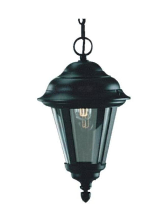 Elvhx Hängende Deckenleuchte für den Außenbereich mit integriertem LED in Schwarz Farbe 6825-6826