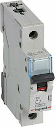 Legrand 1-Pole Automatic Circuit Breaker 2A 404164