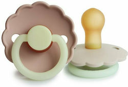 Frigg Daisy Schnuller Gummi Nacht mit Etui Blus...