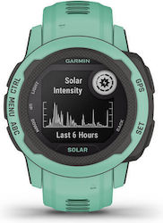 Garmin Instinct 2S Solar 40mm Αδιάβροχο Smartwatch με Παλμογράφο (Neo Tropic)