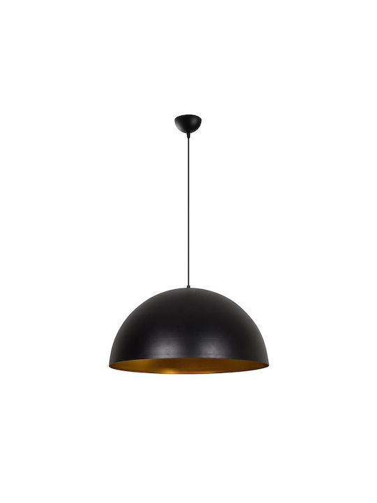 Sivani Pendant Light Single-Light Bell for Socket E27 Black
