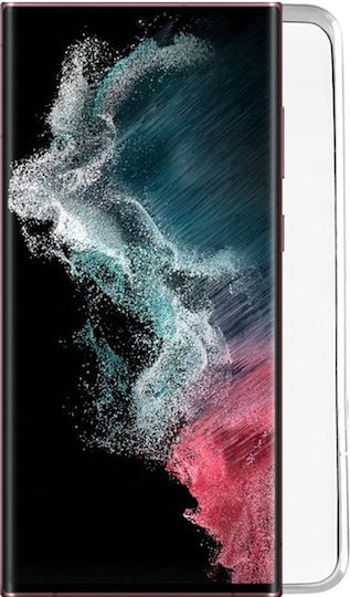 Volte-Tel Slimcolor Air Umschlag Rückseite Silikon Transparent (Galaxy S22 Ultra 5G)