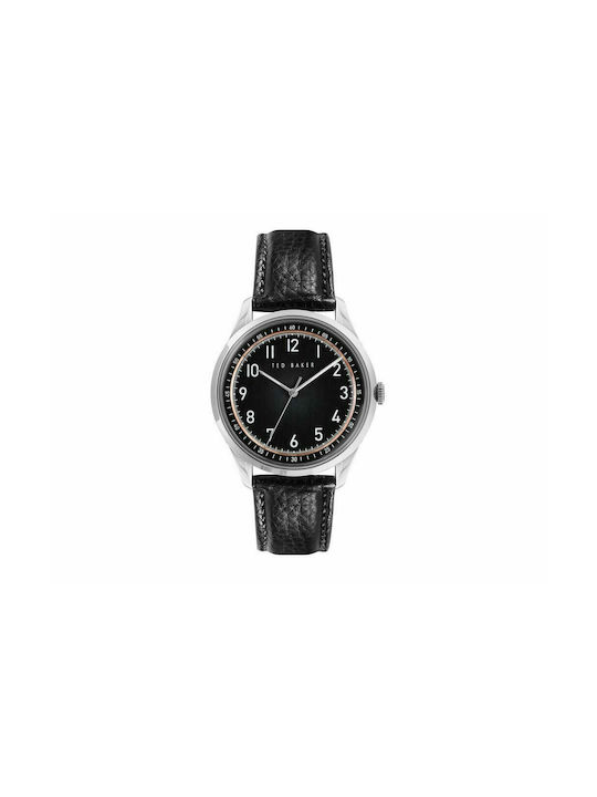 Ted Baker Daquii Watch Battery with Black Leather Strap