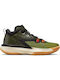 Jordan Zion 1 Hoch Basketballschuhe Carbon Green / Black / Asparagus / Beach