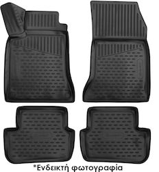 Novline Auto Fußmatten Satz Vorder- und Rückseite 4 Stück 2009+ Schwarze Novline Auto Fußmatten Satz Vorder- und Rückseite 4 Stück 2009+ Schwarze