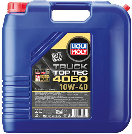 Liqui Moly Top Tec Truck Λάδι Αυτοκινήτου 10W-40 20lt