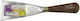 L' Outil Parfait Σπάτουλα Μεταλλική 130x80mm με Ξύλινη Λαβή 481008