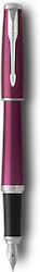 Parker Urban Core Writing Pen Medium Pink made of Brass with Blue Ink