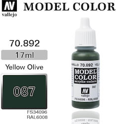 Acrylicos Vallejo Model Model Making Paint Yell...