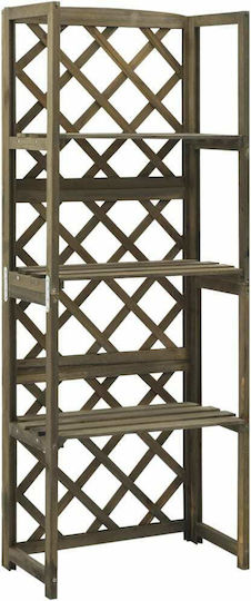 vidaXL 316410 Wooden Plant Tower 55x30x140cm