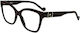 Liu Jo Women's Acetate Cat Eye Prescription Eye...