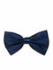 Papillon Kids Kids' Fabric Bow Tie Navy Blue