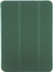Tri-fold Flip Cover Δερματίνης Σκούρο Πράσινο (Galaxy Tab A7 Lite)