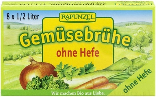 Rapunzel Organici Cuburi de gătit Legume 80gr Pachet de 8