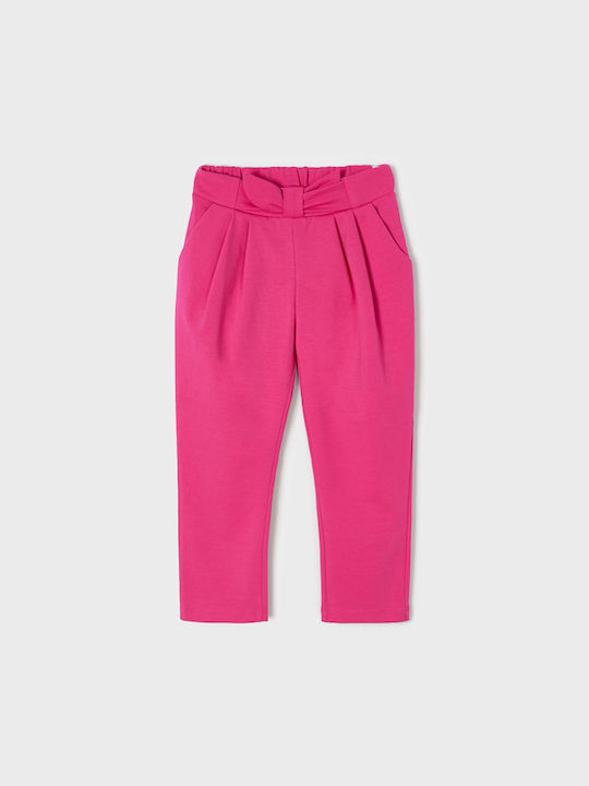 Mayoral Girls Fabric Trouser Fuchsia