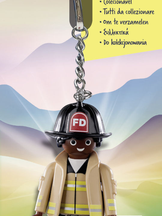 Playmobil Μπρελόκ City Action Πυροσβέστης