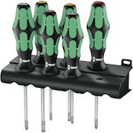 Wera Set Screwdrivers with 6 Interchangeable Tips