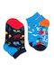 Happy Socks Παιδικές Κάλτσες Μακριές Kids Πολύχρωμες 2 Ζευγάρια