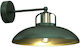 Eko Light Felix Vintage Lamp Wall with Socket E27 Green 30cm