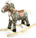 Avra Toys Appaloosa Rocking Toy Horse With Sound Gray