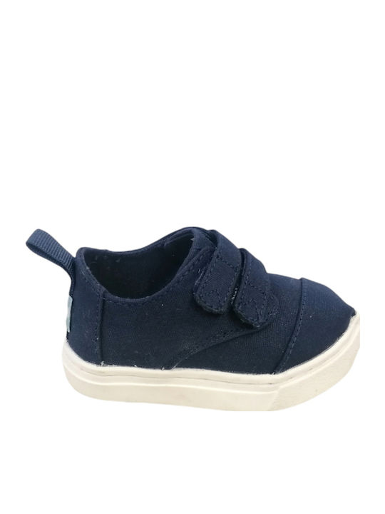 Kids Sneakers with Scratch Navy Blue