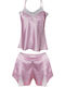 Dkaren Καλοκαιρινό Babydoll Ροζ Eleonor
