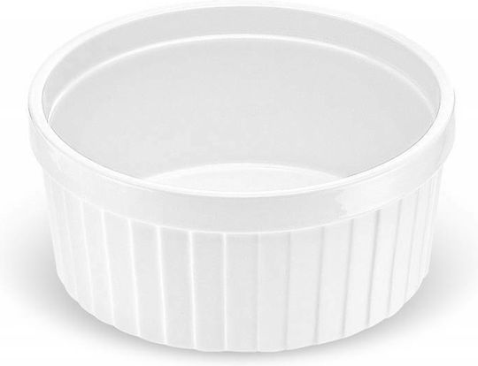 Cryspo Trio Porcelain Round Heat-Resistant Cookware for Souffle