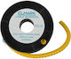 Elmark EC-3/E Cable Marking Yellow 31803E 350 Pieces