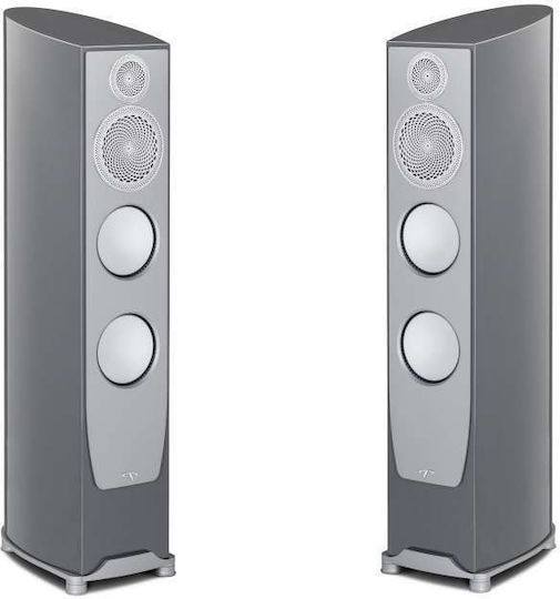 Paradigm Persona 7F Ζεύγος Ηχείων Hi-Fi Δαπέδου 500W 3 Δρόμων Π30xΒ52xΥ132εκ. Ασημί