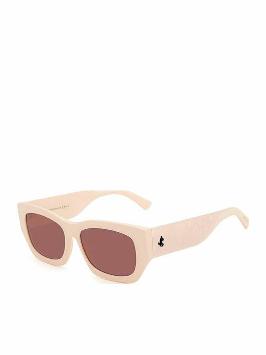Jimmy Choo Feminini Ochelari de soare cu Roz Cadru
