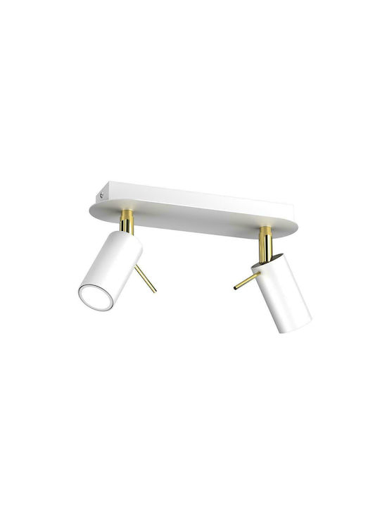 Eko Light Preston Doppel Spot mit Fassung GU10 ...