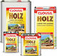 Clou Clousil Holz Auf Lösemittelbasis 1 Farblos Satin,σατεν 750ml