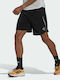Adidas Designed 4 Running Αθλητική Ανδρική Βερμούδα Μαύρη