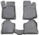 Novline Set of Front and Rear Mats 4pcs Tray Type for Volkswagen Bora 1998 Black