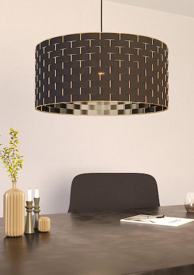 Eglo Marasales Pendant Light Black with Socket E27 55x110cm