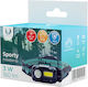 Forever Light Επαναφορτιζόμενος Φακός Κεφαλής LED IP64 Διπλής Λειτουργίας με Μέγιστη Φωτεινότητα 160lm Sporty XP-E