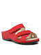 Berkemann Anatomic Leather Women's Sandals Red