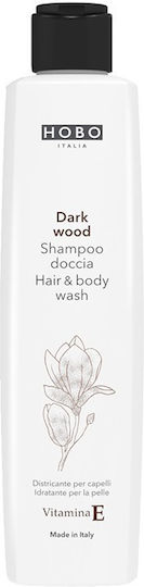 HOBO Italy Αφρόλουτρο & Σαμπουάν Ξενοδοχείου Dark Wood 250ml