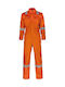 STOP Steppe Reflect Work Coveralls Full Body with Reflective Tapes Orange