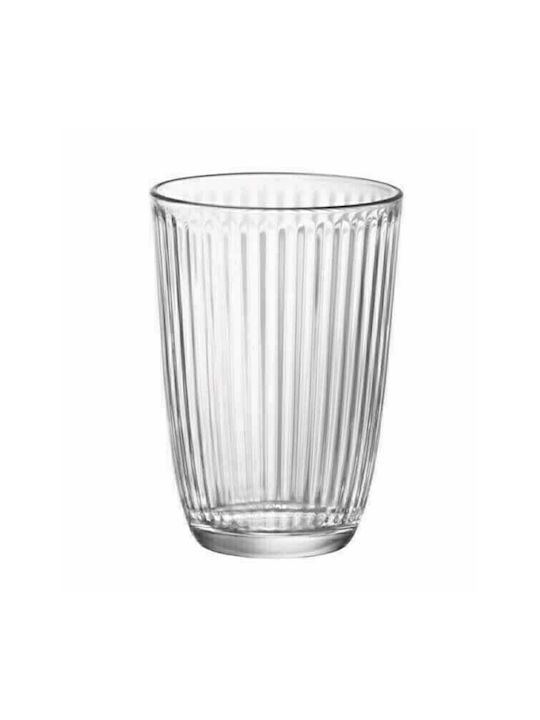 Bormioli Rocco Комплект Чаши Вода от Стъкло в Прозрачен Цвят 395мл 6бр