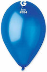 Μπαλόνι Μεταλλικό Μπλε Λάτεξ 33cm