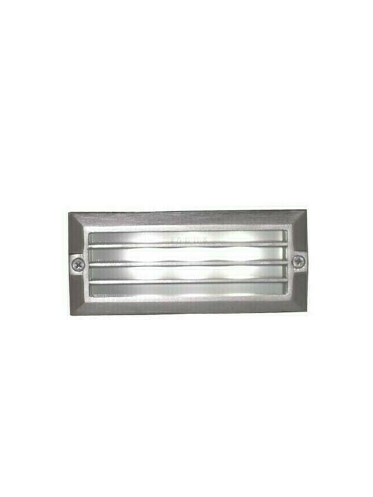 Elvhx Medi Villia Επιτοίχια Εξωτερική Πλαφονιέρα LED 4.2W 15.5x6.6x5.5εκ.