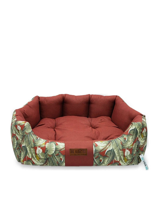 V.I.Pets Comfy Cotton Tropical Πουφ Κρεβάτι Σκύλου 50x47εκ.