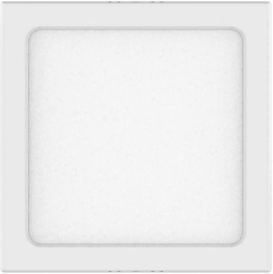 Geyer Τετράγωνο Εξωτερικό LED Panel 20W με Ψυχρό Λευκό Φως 6500K 22.6x22.6εκ.