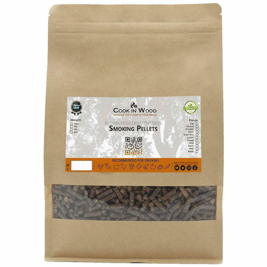 Cook in Wood Whisky BBQ Smoking Pellet 2kg 1pcs